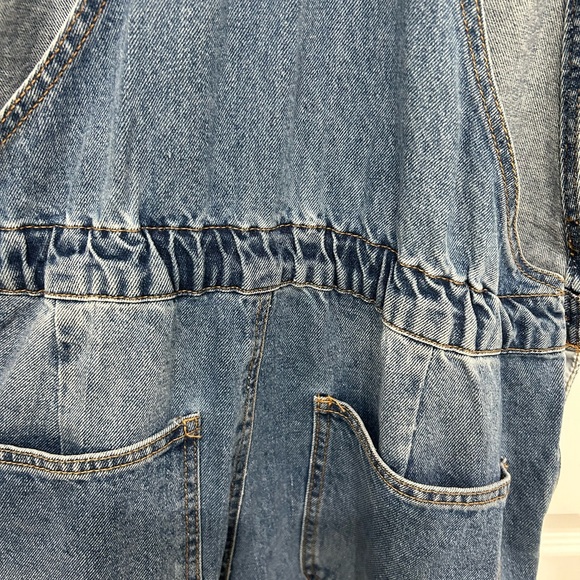 Wax jeans overalls NWT  size large - Picture 5 of 5